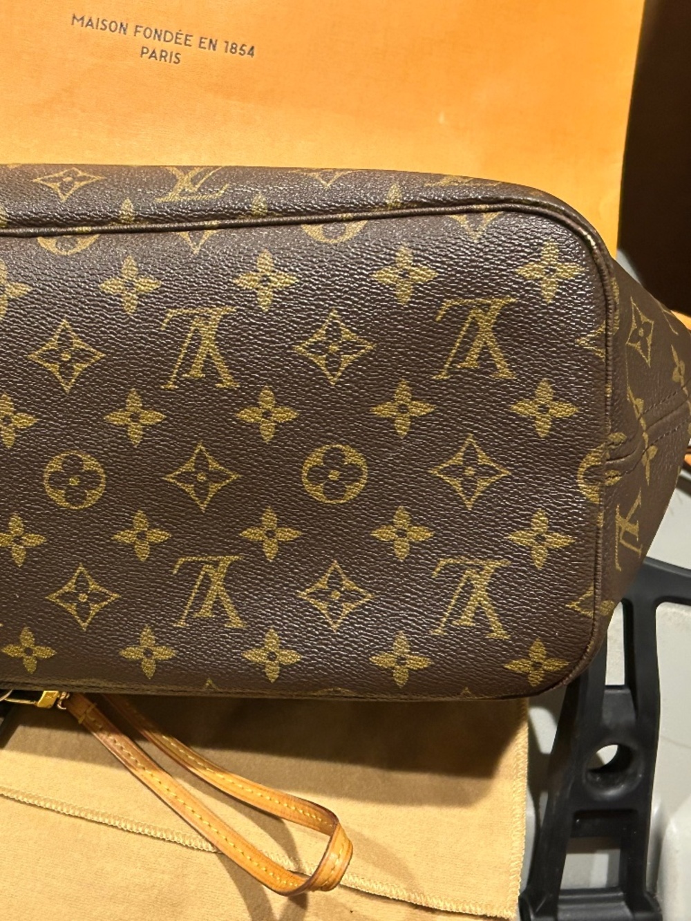Louis Vuitton Neverfull mm monogram - Picture 13 of 14